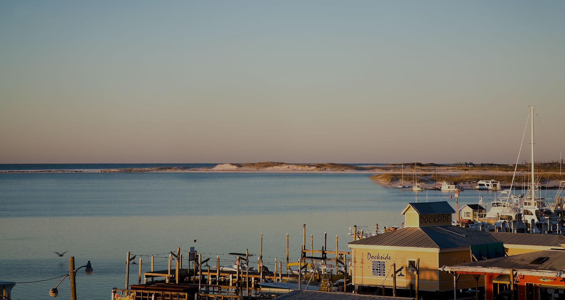 Aerial of Heron Harbor