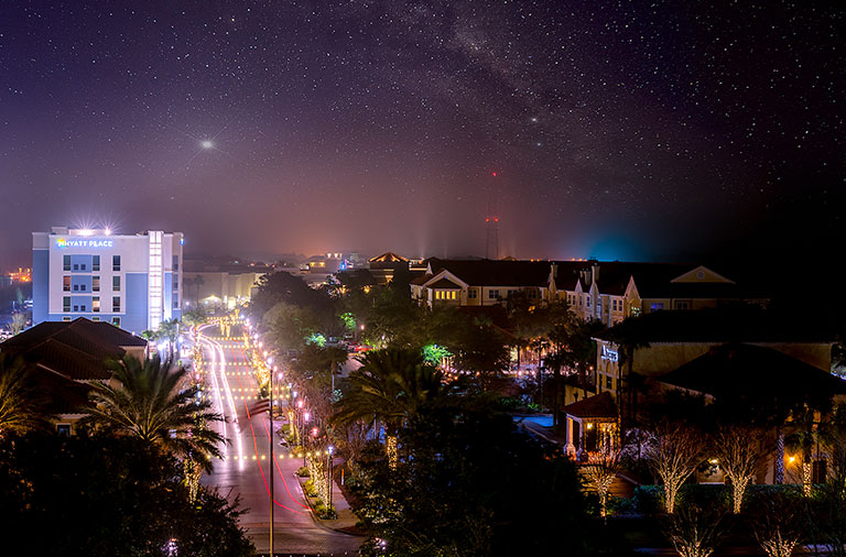 Aerial of Hyatt Place at Grand Boulevard